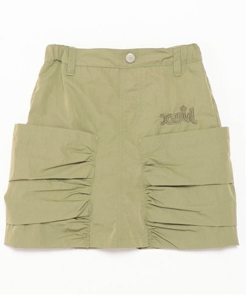 X-girl Stages（エックスガールステージス） スカート タックサイド