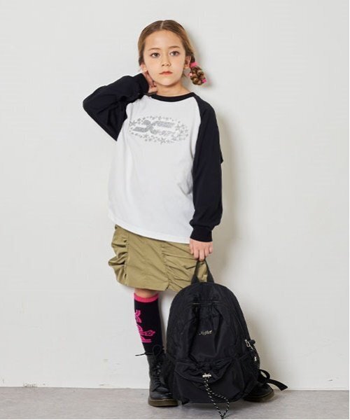 X-girl Stages（エックスガールステージス） スカート タックサイド