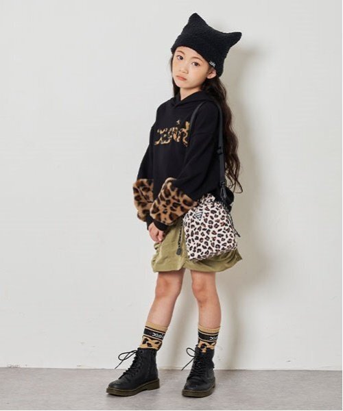 X-girl Stages（エックスガールステージス） スカート タックサイド