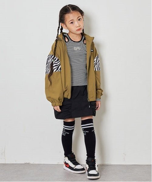 X-girl Stages（エックスガールステージス） スカート タックサイド