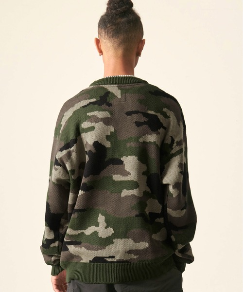 FUBU（フブ） セーター ニット ブランド ロゴ オーバーサイズ アメカジ