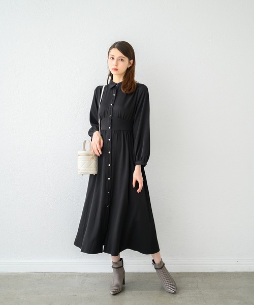 MISCH MASCH（ミッシュマッシュ） シャツワンピース 前開きシャツ