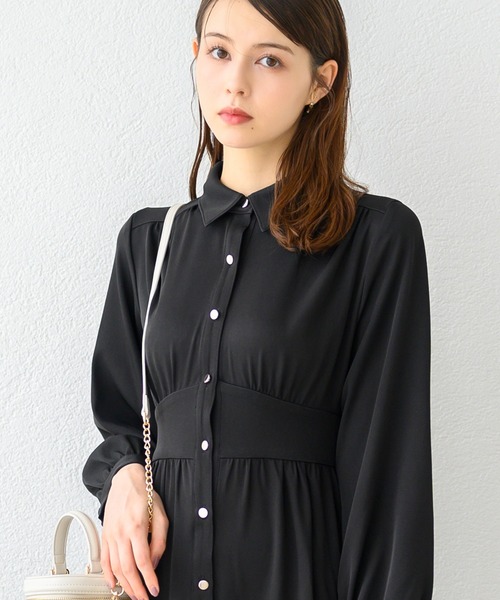 MISCH MASCH（ミッシュマッシュ） シャツワンピース 前開きシャツ