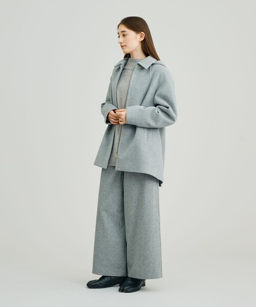 J.PRESS YORK STREET コート アウター 「WOMEN」2wayショートウール