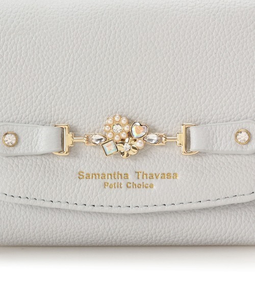Samantha Thavasa Petit Choice 財布 フラワービット 折財布