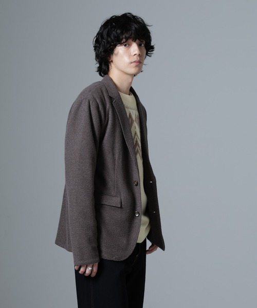 【新品未使用3L】ユニバーサルランゲージ・トラベラーライン・テーラードジャケット UNIVERSAL LANGUAGE（ユニバーサル ランゲージ） 新品同様 伊カノニコ