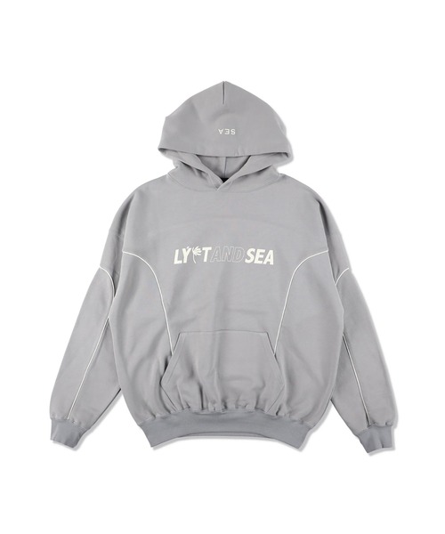 ウィンダンシー　WIND AND SEA フーディー　パーカー　スウェット　L WIND AND SEA（ウィンダンシー） パーカー LYFT x WDS PIPING HOODED