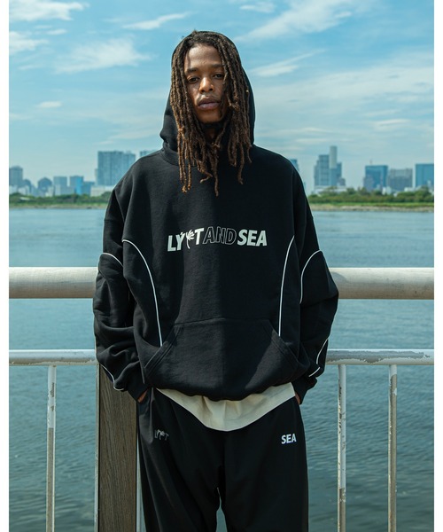 WIND AND SEA（ウィンダンシー） パーカー LYFT x WDS PIPING HOODED