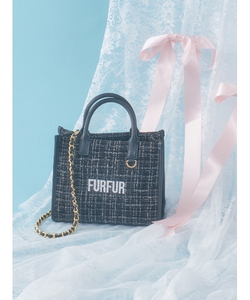 FURFUR ラフィアトートバッグ FURFUR（ファーファー）の「【ZOZOTOWN 