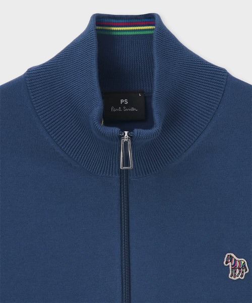 PS Paul Smith セーター ニット “Sports Stripe Zebra” ジップ