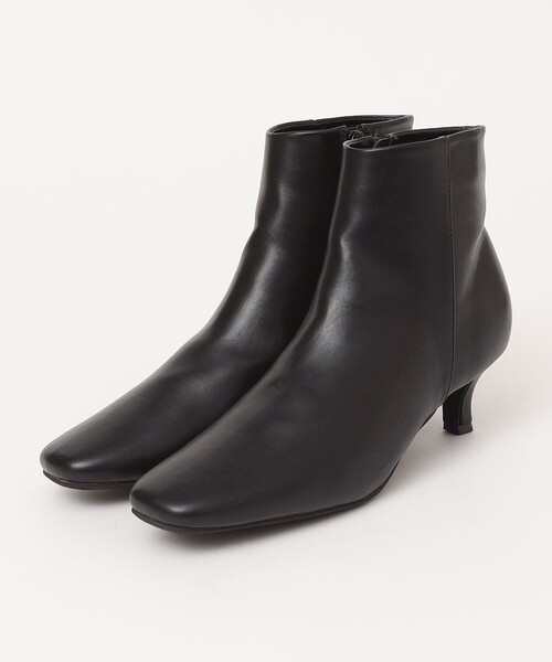 「quaranciel」 ショートブーツ 37 ブラック レディース_画像9