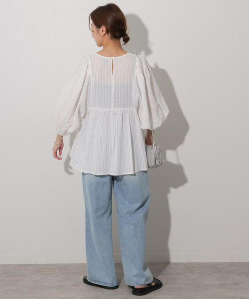 ブラウス シャツ 「追加」ドビーパフスリーブブラウス レディース JOURNAL STANDARD relume ブラウス シャツ 「追加」ドビー