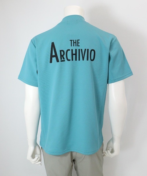 archivio（アルチビオ） tシャツ 「MENS」フロントポケットプル