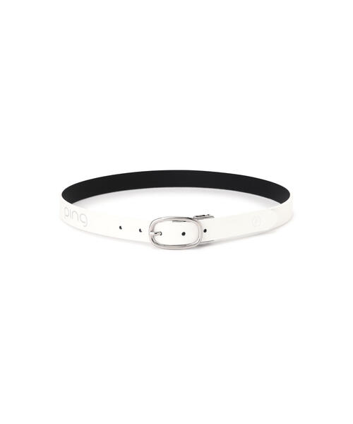 PING ピン　ロゴベルト ホワイトレディース セール】【PING】pingロゴベルト ＜ACCESSORIES＞ (LADIES
