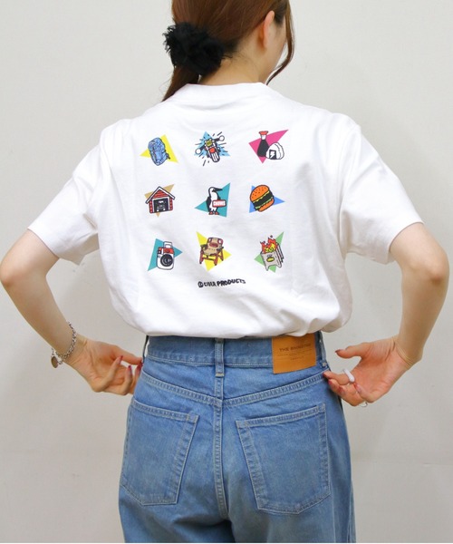 tシャツ CHUMS/チャムス　かせきさいだぁ アラカルトTee レディース メンズ