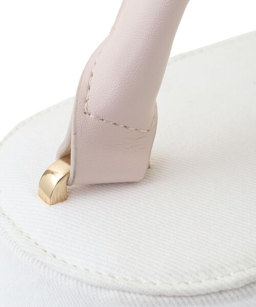 Maison de FLEUR デニムバック メゾン ド フルール Maison de FLEUR チャーム付きデニム2Way