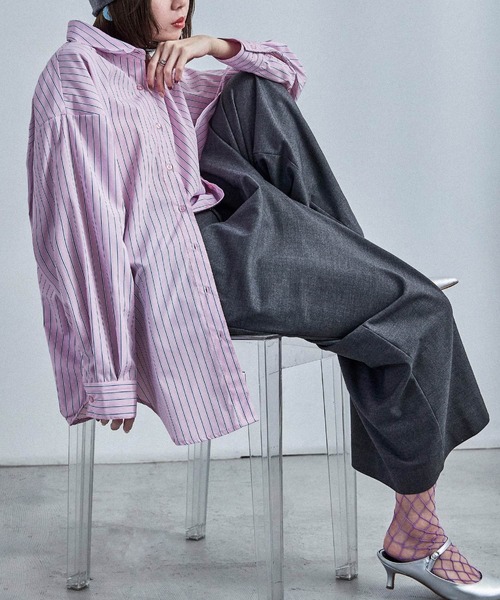 Fashion Letter（ファッションレター） ブラウス シャツ オーバー