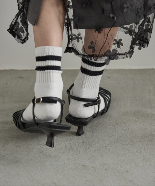 サンダル・ミュール   SANDAL (HW0HW01607 BEH) THE Yon サンダル グルカミュールサンダル レディース