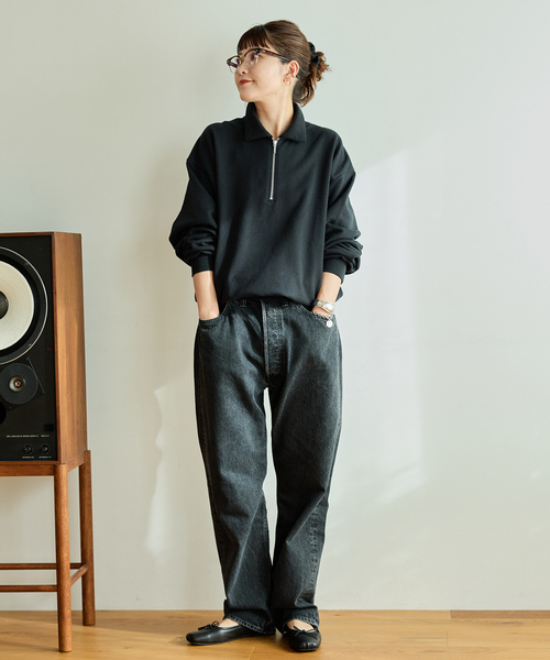 「Spick & Span」 スウェットカットソー FREE グレー レディース Spick＆Span 「Spick & Span」 スウェットカットソー FREE