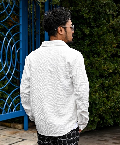 RTEG ホワイト 長袖シャツ Sサイズ adamsJUGGLER シャツ RTEG/G.J.Tロングシャツ メンズ : ZOZOTOWN