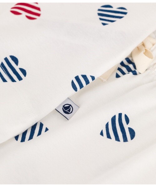 プチバトー 新品 未使用 新作 レディース 半袖 パジャマ トリコロール M PETIT BATEAU（プチバトー） パジャマ ルームウェア 半袖パジャマ