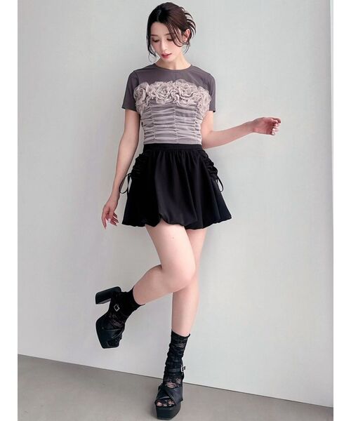 バルーン　ミニスカート　『新品未使用 』BOY 　M セール】バルーンミニスカート（スカート）｜PAGEBOY（ページ