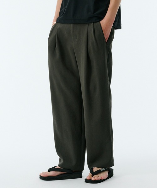 00's slates 2タックスラックス チャコールグレー 表記(31x32