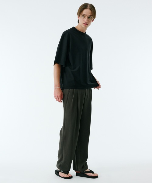 PUBLIC TOKYO ワンタックスラックスパンツ PUBLIC TOKYO スラックス パンツ SLACKS レディース : ZOZOTOWN