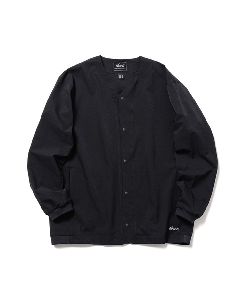 【公式限定/完売/美品】NANGA ドットエア コンフィーカーディガン 黒 S NANGA（ナンガ） カーディガン DotAir COMFY CARDIGAN/ドットエア