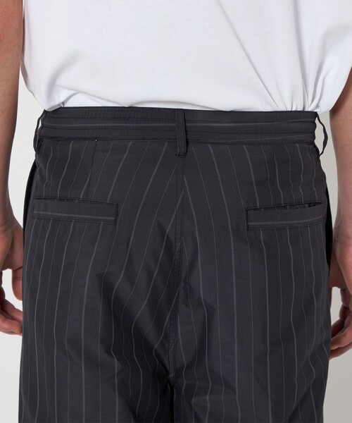 monkey time別注 FLW/EMB STRAIGHT PANTS Flying Monkey Linden High Rise Seamless WB Trouser Hem Wide