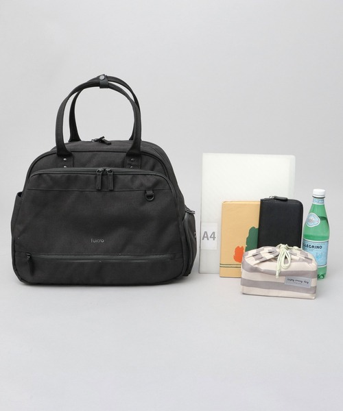 A.M.S. ボストンバッグ fulcro フルクロ 撥水 10ポケット ボストン