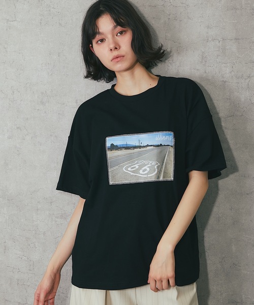 tシャツ 綿天竺カラーフォトTシャツ レディース : ZOZOTOWN