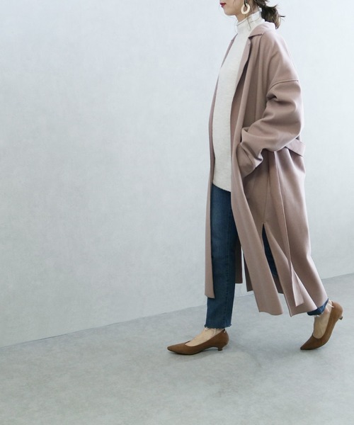 「reca」 チェスターコート L ブラウン系その他 レディース_画像6