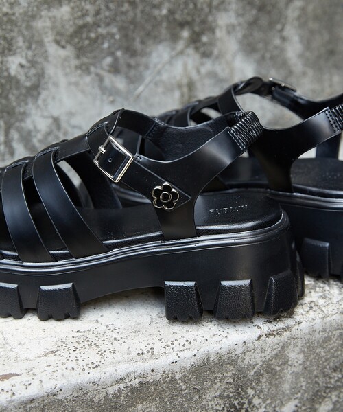 マリークワントサンダル マリークワント MARY QUANT デイジープリントEVA サンダル