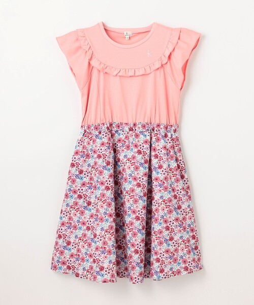 ブランド子どもワンピース まとめ売り 組曲 ワンピース 「150-160cm」サマーフラワー キッズ 子供服