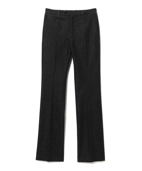 パンツ 「別注」ORTELO / シューカット ノープリーツ デニム スラックス メンズの画像