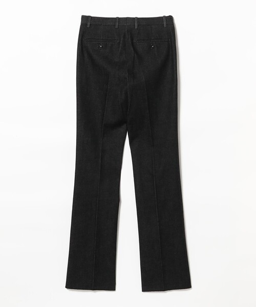 パンツ 「別注」ORTELO / シューカット ノープリーツ デニム スラックス メンズの画像