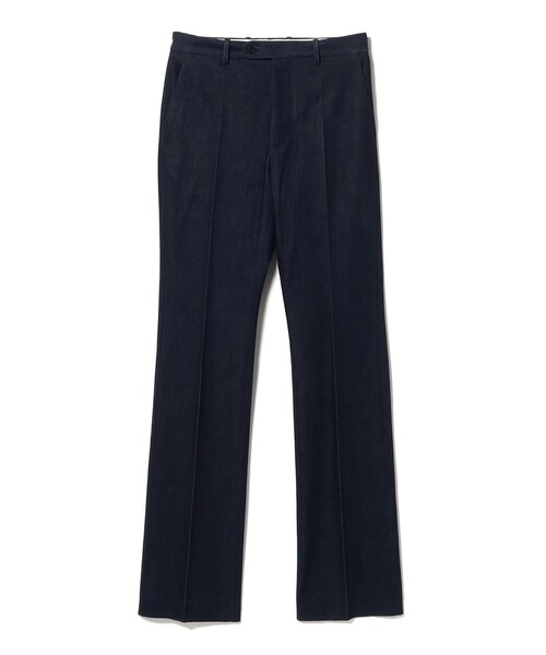 パンツ 「別注」ORTELO / シューカット ノープリーツ デニム スラックス メンズの画像