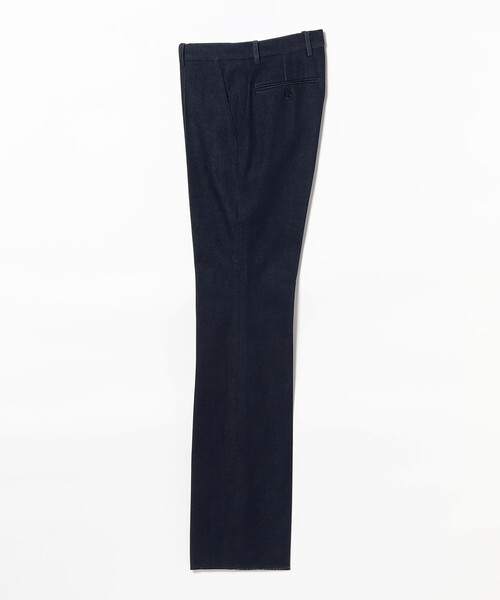 パンツ 「別注」ORTELO / シューカット ノープリーツ デニム スラックス メンズの画像