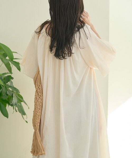 CIAOPANIC TYPY ワンピース 「india」2WAYカフタンバルーン