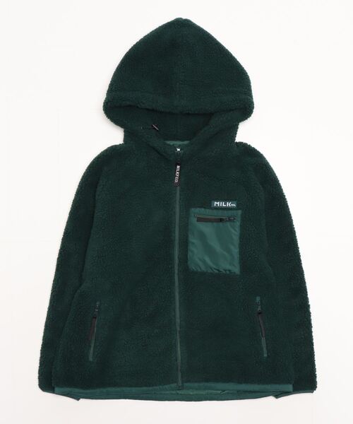 「MILKFED.」 ブルゾン M ダークグリーン レディース_画像2
