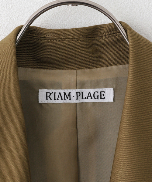 plage コート アウター 「WEB限定追加」R'IAM ハーフジャケット