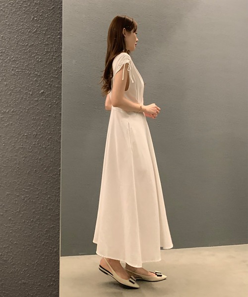 ワンピース Vネックノースリーブシャツワンピース : ZOZOTOWN Yahoo!店