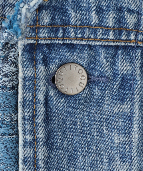 【未使用】SLOBE IENA ノーカラーデニムジャケット 2nd SLOBE IENA デニムノーカラージャケット 2nd