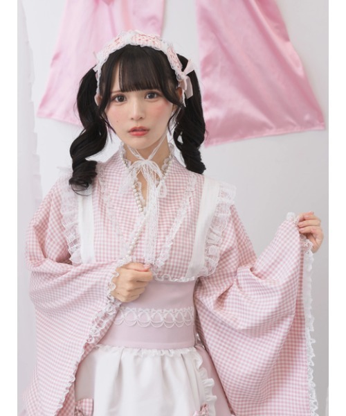 新品未使用 Ank Rouge 浴衣ワンピース ピンク Ank Rouge cherry berry princess 浴衣ワンピース - メルカリ