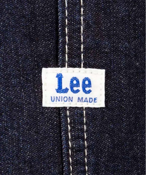 Lee」 デニムオーバーオール L ブラック メンズ