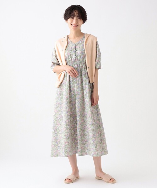 Crespi　LIBERTY　ワンピース　花柄ワンピース 楽天市場】リバティ ワンピース（着丈（スカート・ワンピース