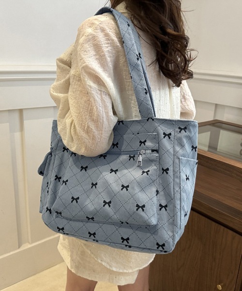 miniministore（ミニミニストア） トートバッグ コーデュロイ マルチ