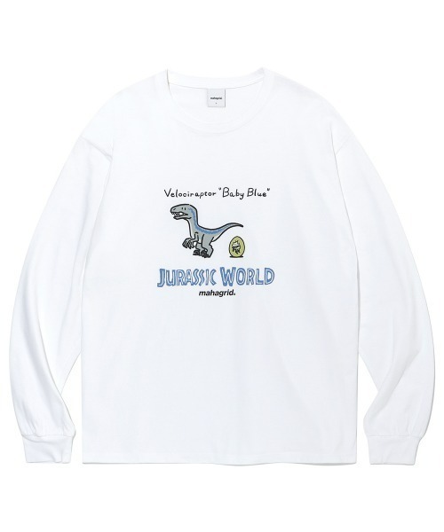 「MAHAGRID」 長(zhǎng)袖Tシャツ L ブルー メンズ