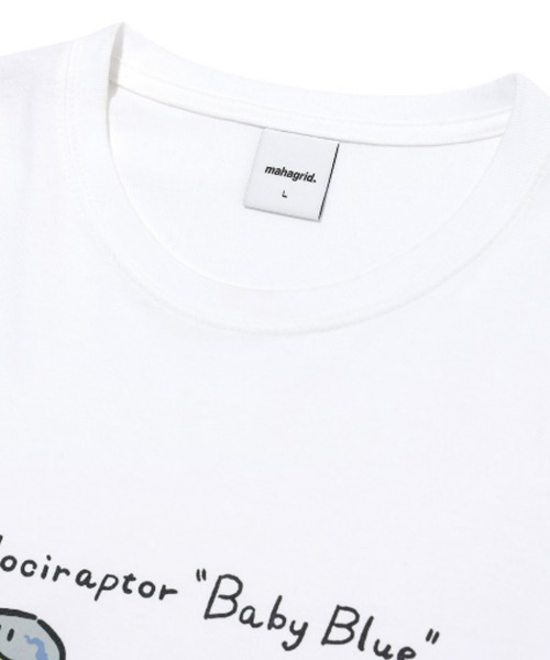「MAHAGRID」 長(zhǎng)袖Tシャツ L ブルー メンズ